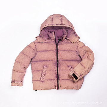 Garment dyed down jacket